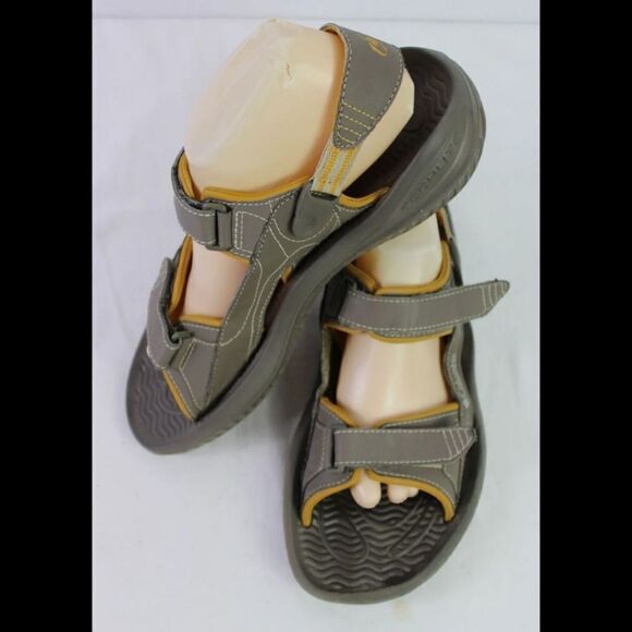 Columbia Men's Sz 9 Gray Sun Scape River Hiking Water Strappy Sandal Slip On. - Picture 1 of 11